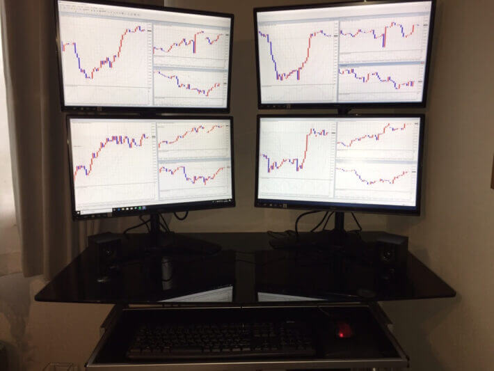 FX用パソコンで有利にトレード！ おすすめの画面数・トレード環境